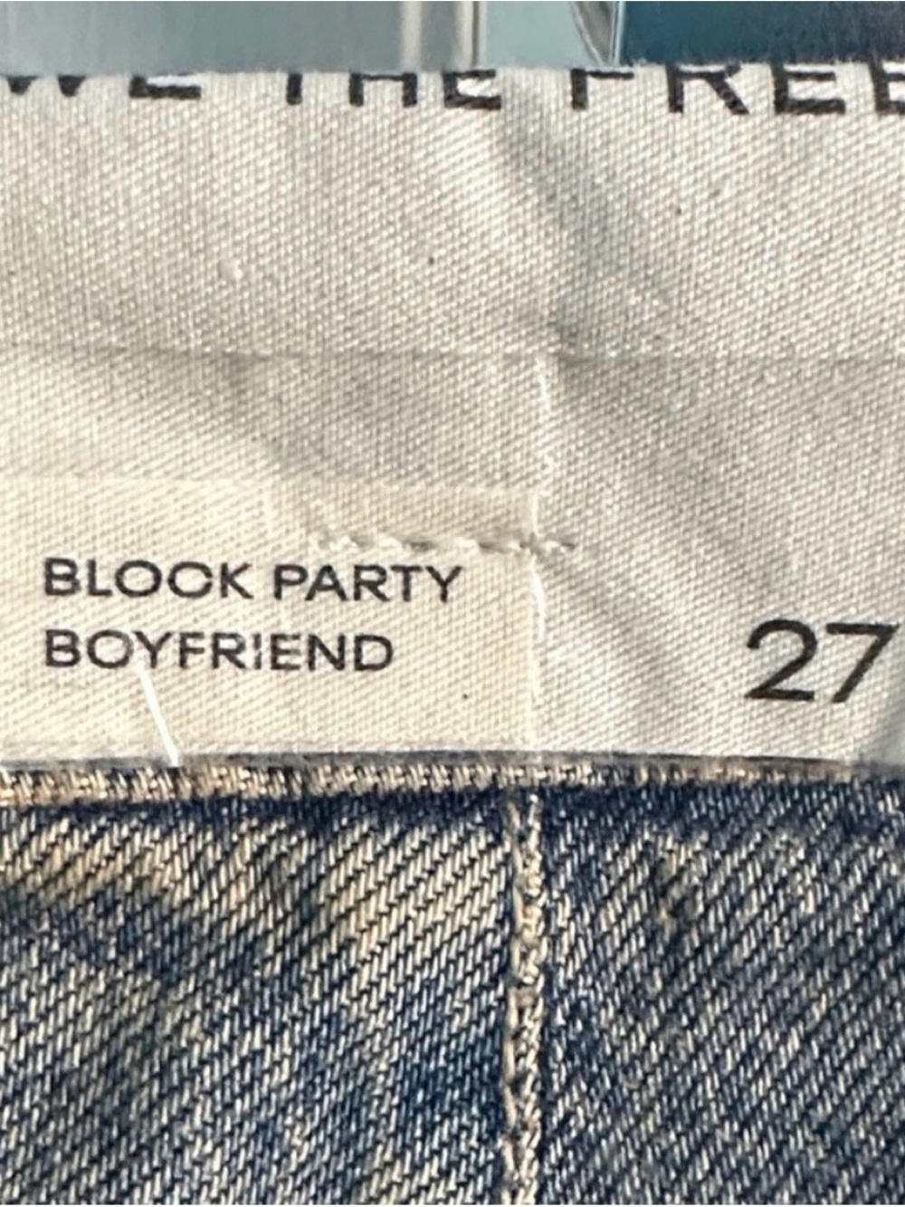 Free People- We The Free Bock Party Trouser Jeans - Picture 11 of 16